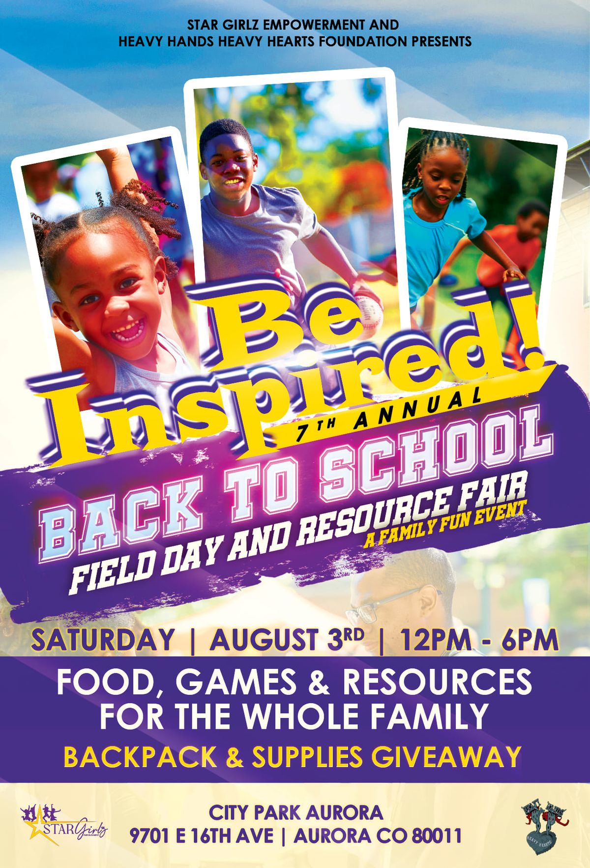 Annual Be Inspired Community Block Party and Resource Fair