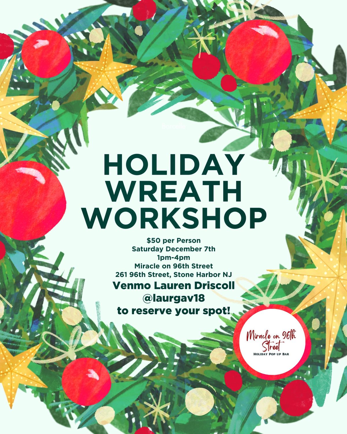 Holiday Wreath Making Workshop