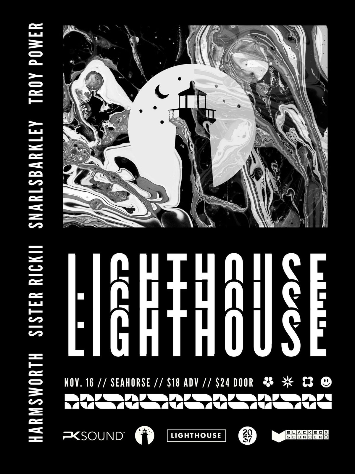 Lighthouse - November 360 Dancefloor W\/ Harmsworth, Sister Rickii, Snarlsbarkley, Troy Power