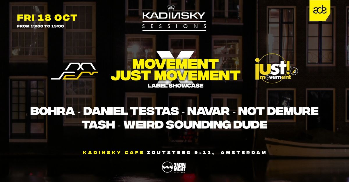 MOVEMENT X JUST MOVEMENT Label Showcase