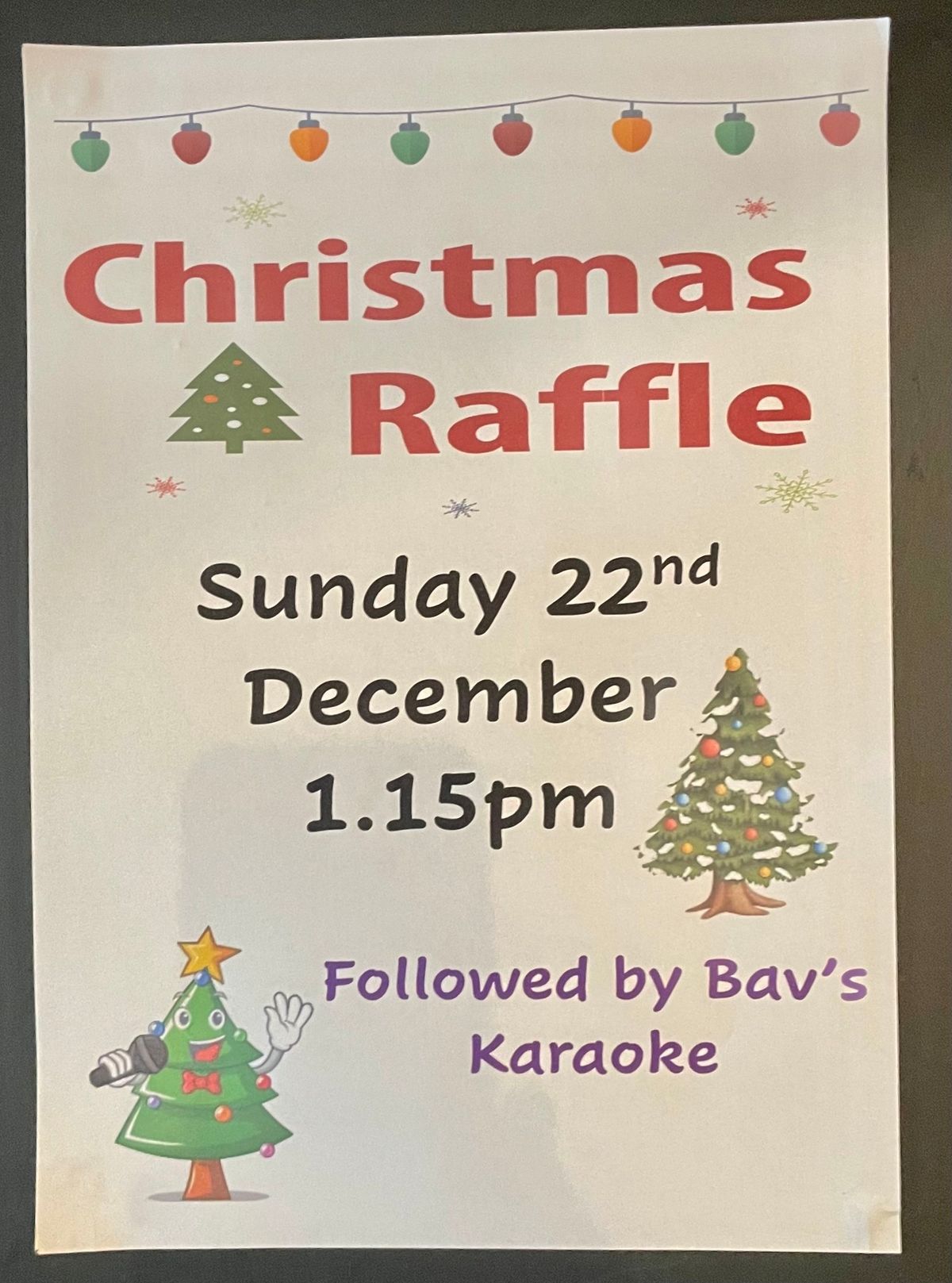 Christmas Raffle 