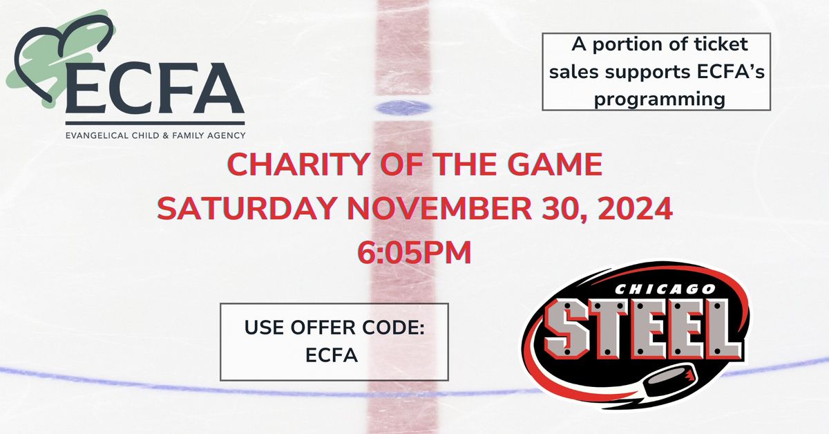 Chicago Steel with Charity of the Game: ECFA