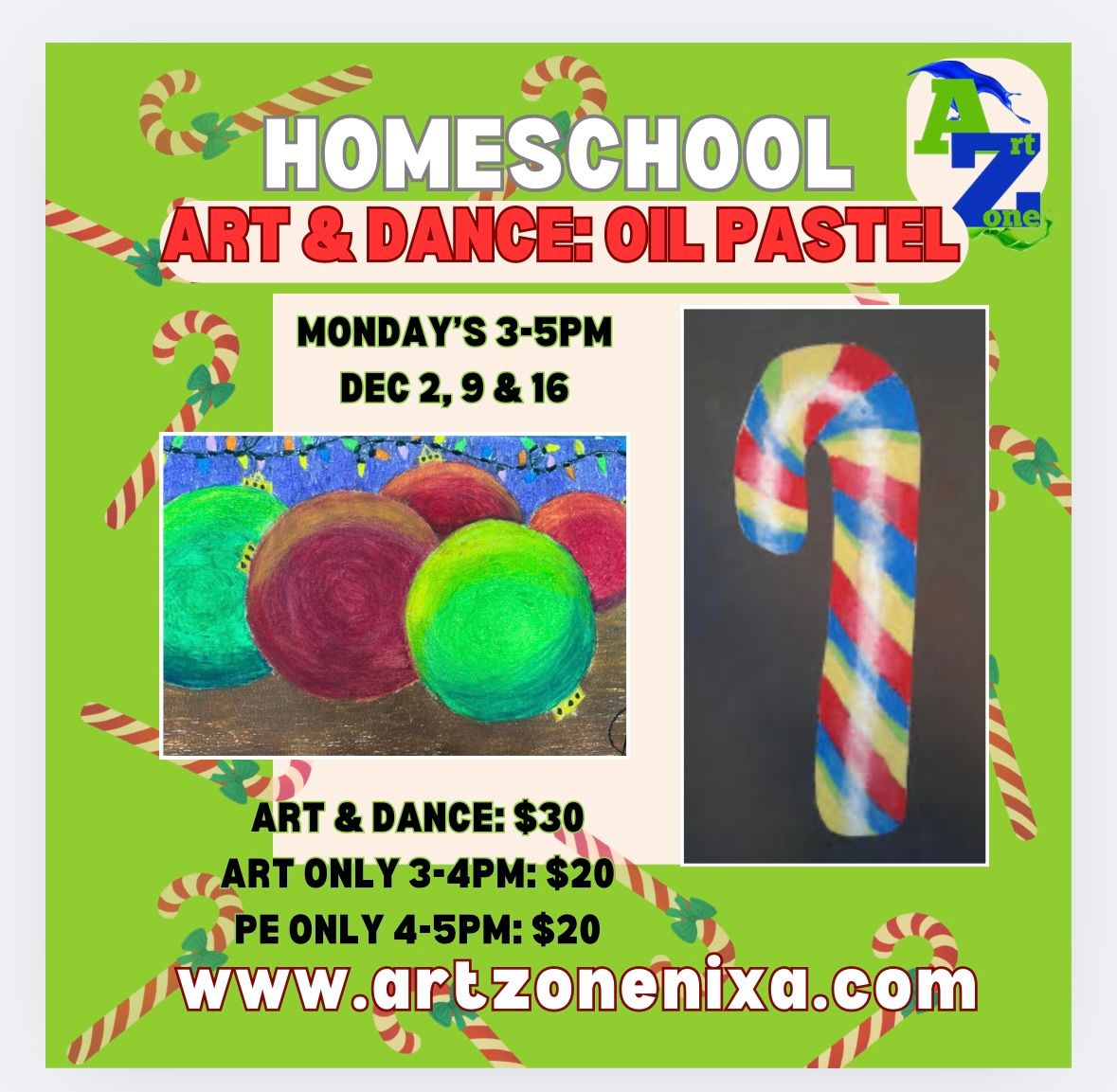 Homeschool Art & Dance: Oil Pastel