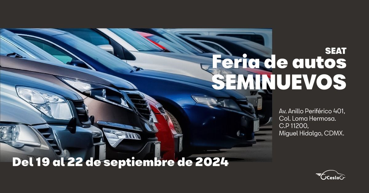 Gran Feria de autos Seminuevos 