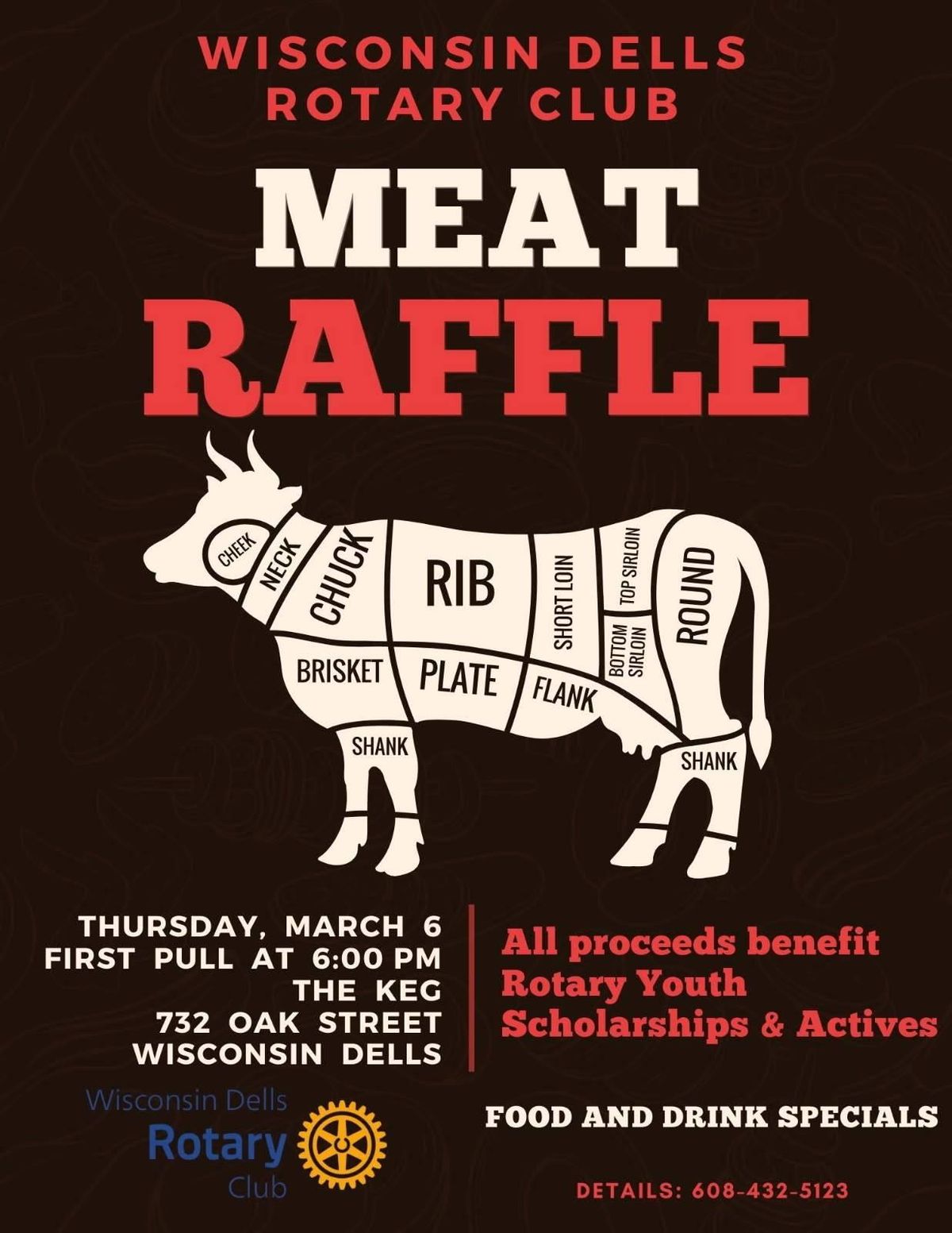 Meat Raffle - Rotary Club Wisconsin Dells 