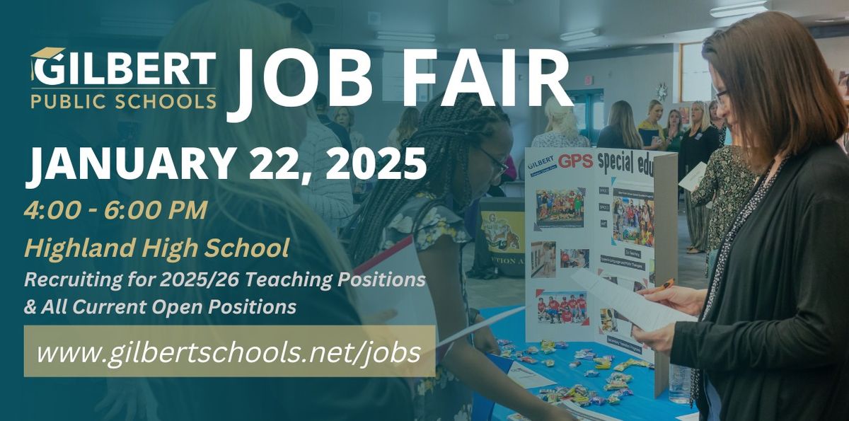 Gilbert Public Schools Job Fair