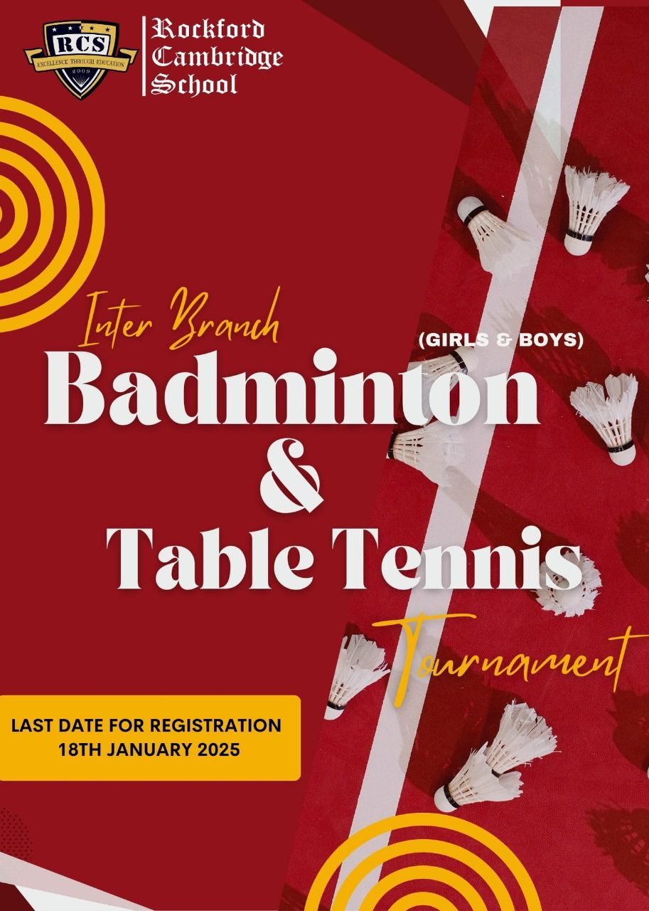 Grand Badminton & Table Tennis Tournament