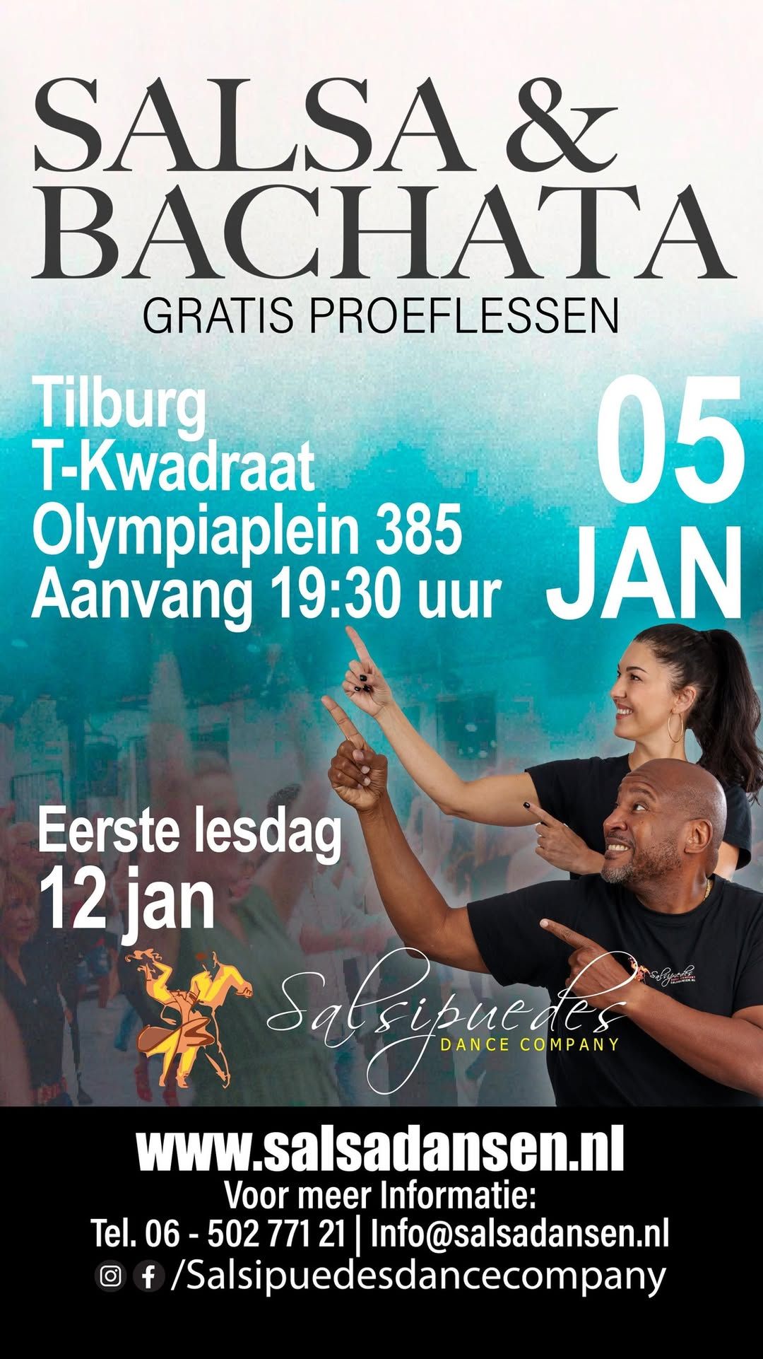 Gratis Salsa & Bachata Proeflessen