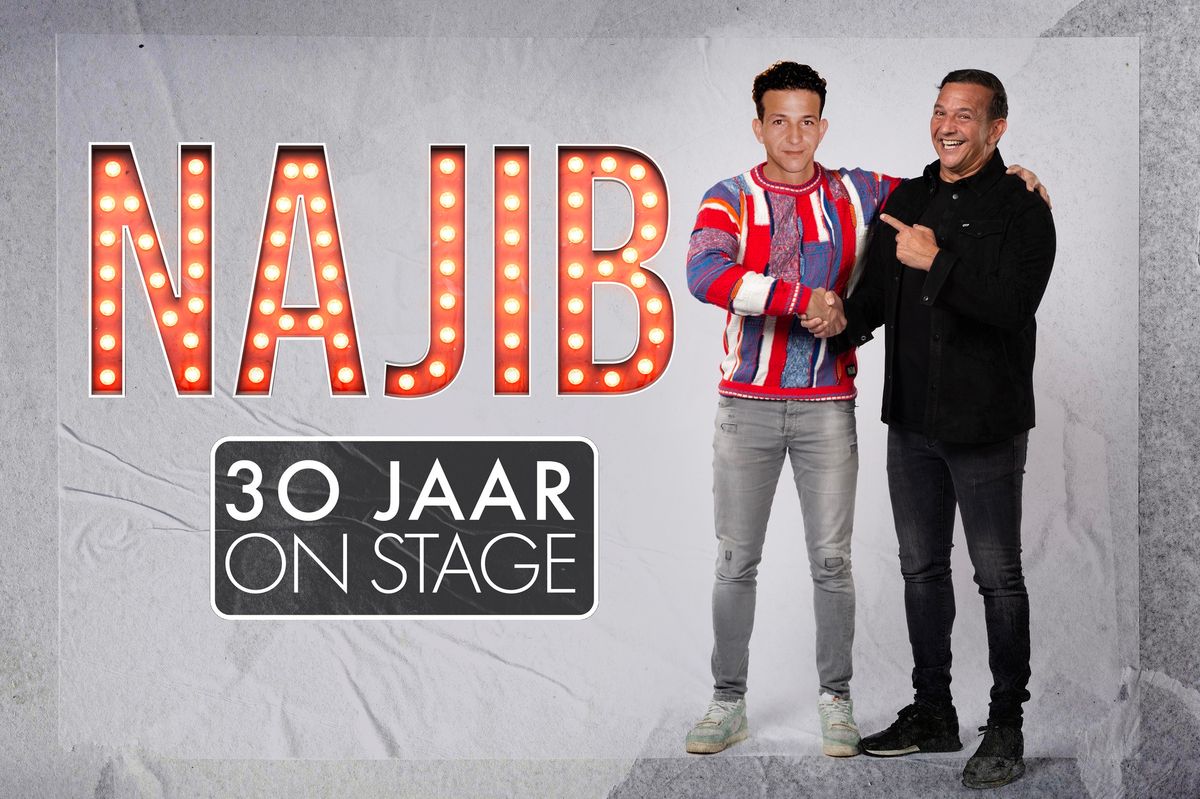 Najib Amhali - 30 jaar on stage