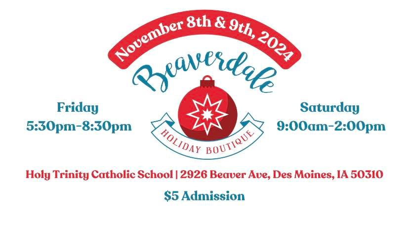 The 47th Annual Beaverdale Holiday Boutique