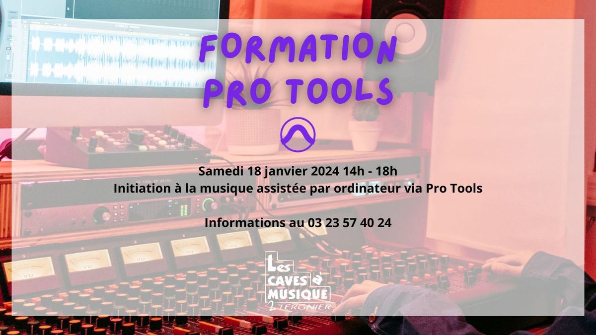 Formation ProTools - D\u00e9butant