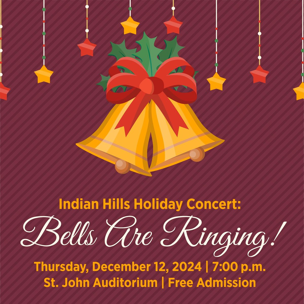 IHCC Holiday Concert: Bells are Ringing!