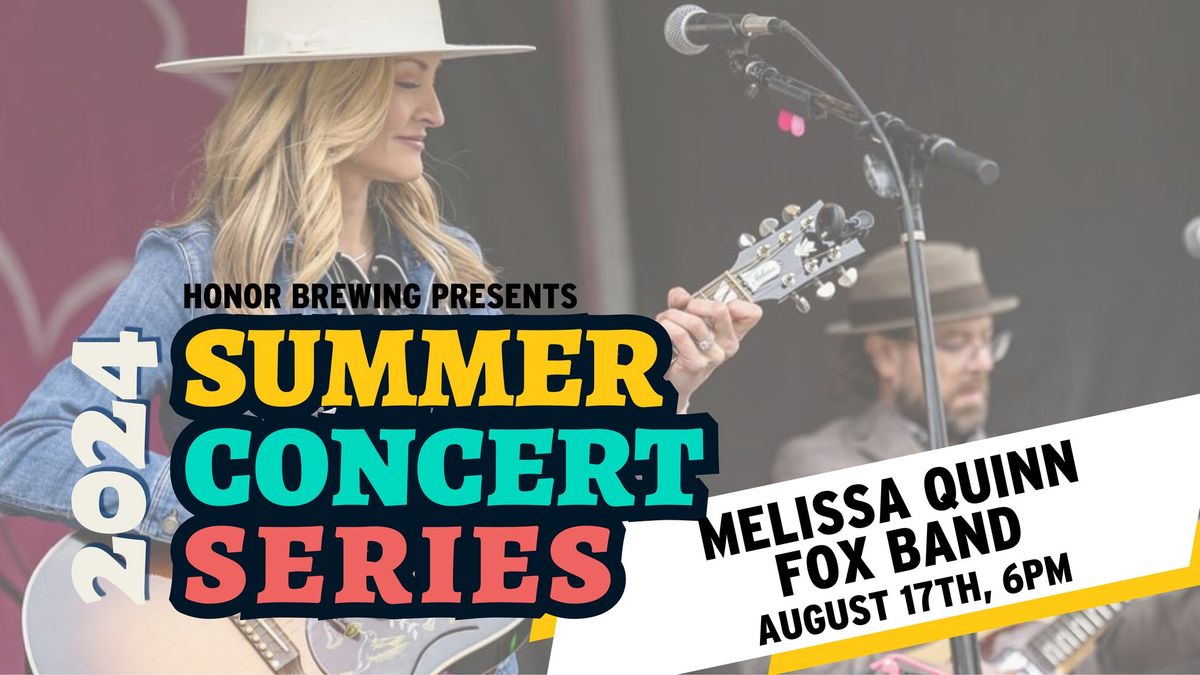 Live Music: Melissa Quinn Fox Band