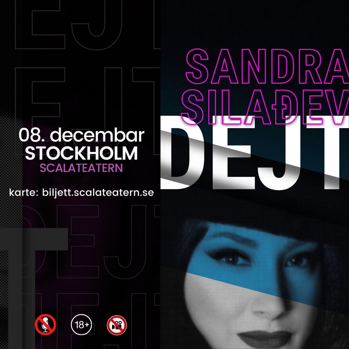 Monodrama ,,DEJT"- STOCKHOLM