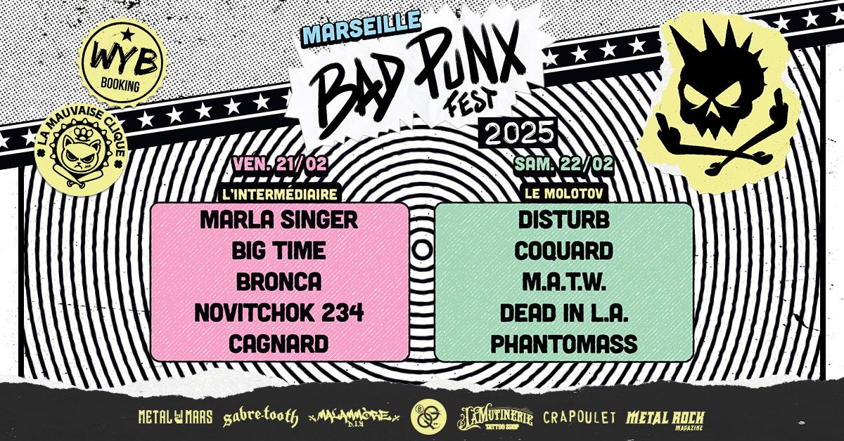 BAD PUNX FEST 2025 - Jour #1