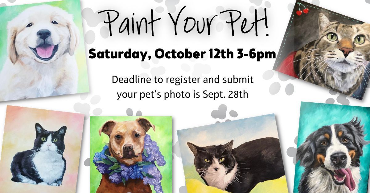 Paint Your Pet! 