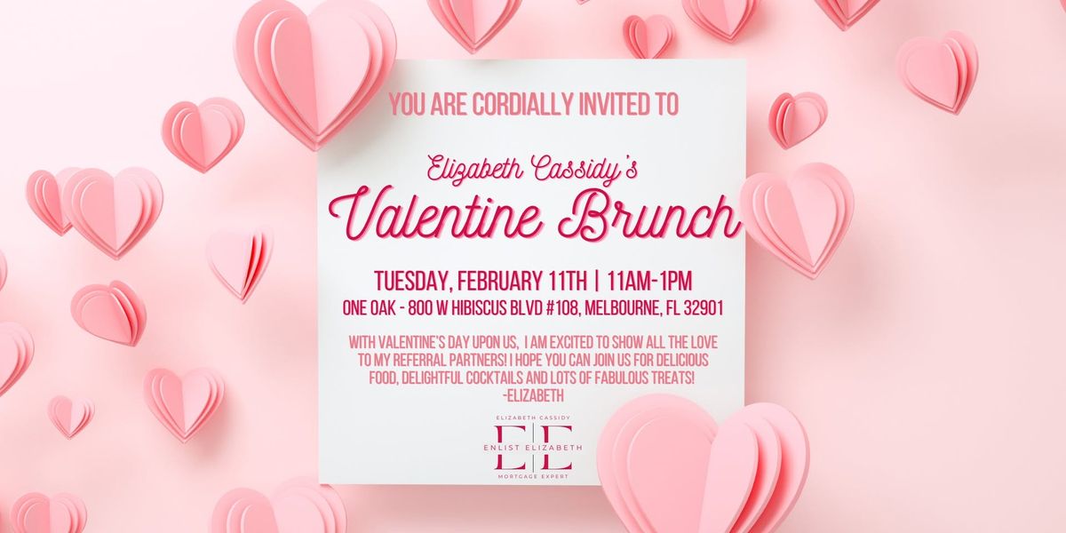 Valentine Brunch with Elizabeth Cassidy