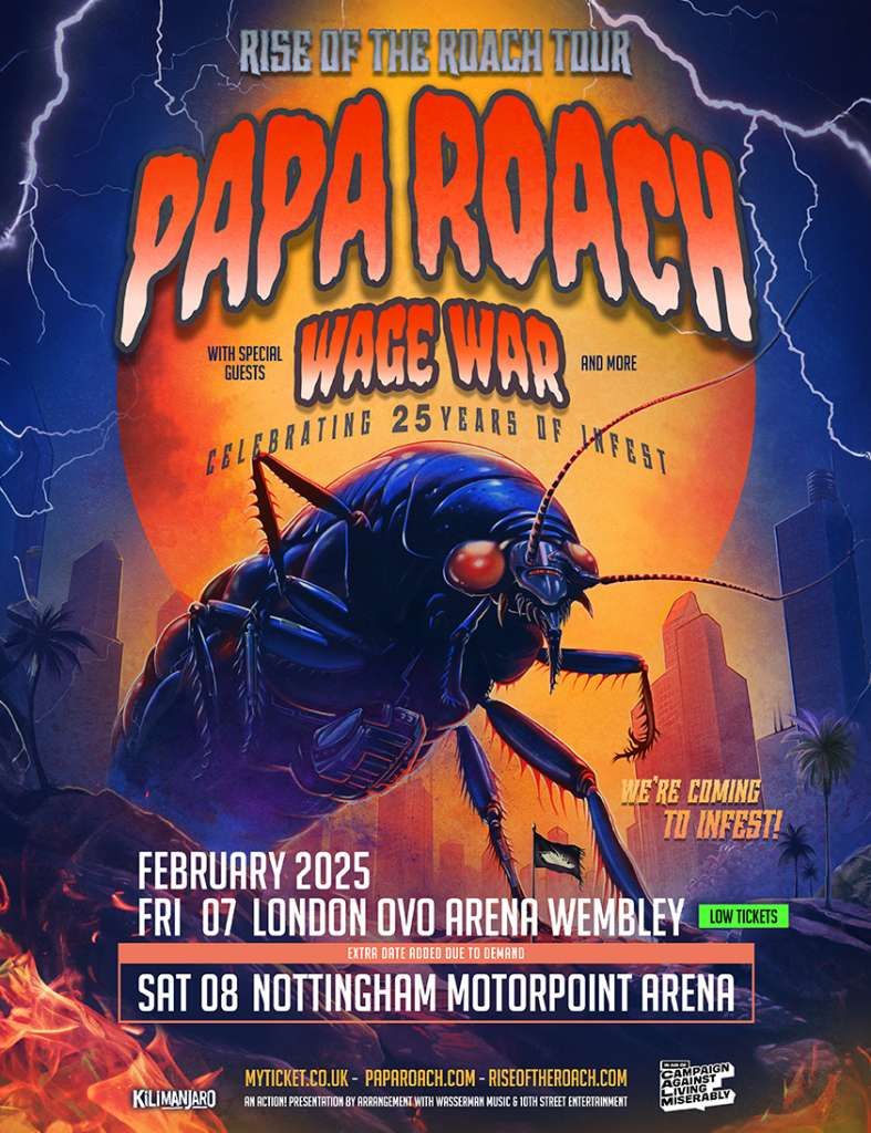 Papa Roach Nottingham Tickets