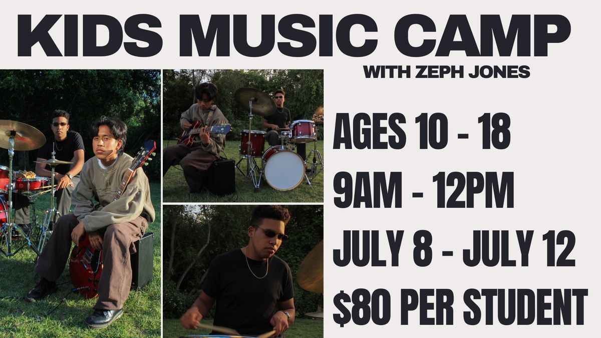 Kids Music Camp with Zeph Jones