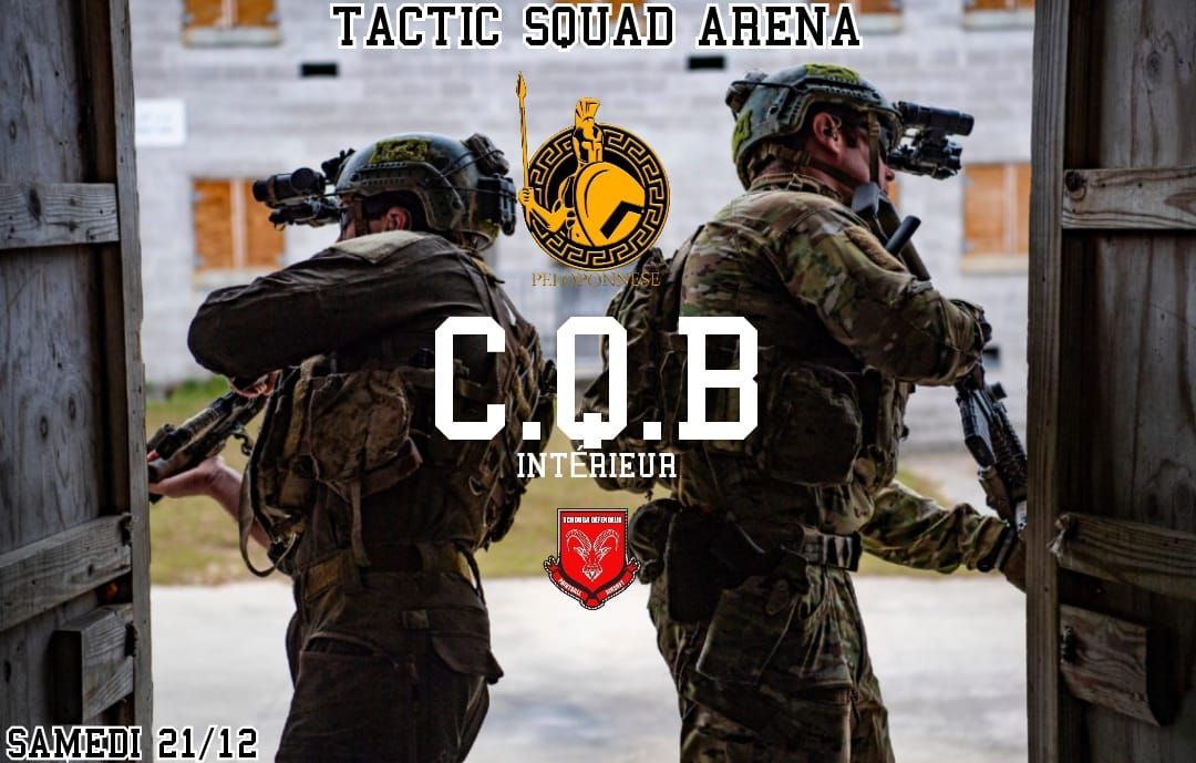 TACTIC SQUAD ARENA \/ 21-13 \/ C.Q.B INT\u00c9RIEUR