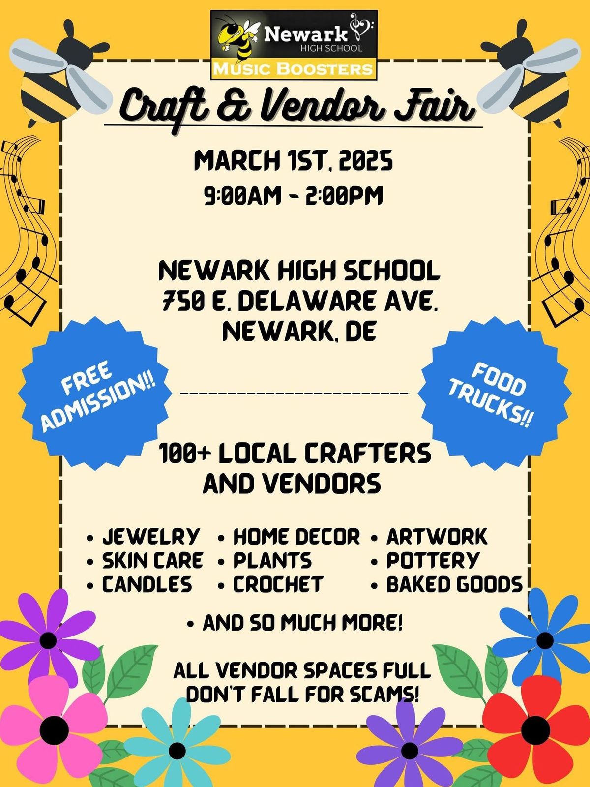 3rd Annual Craft and Vendor Fair 