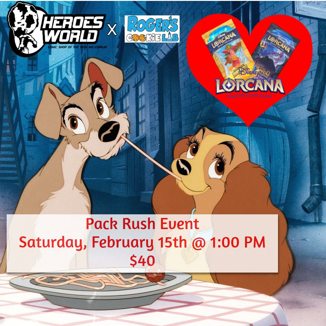 Disney Lorcana: Pack Rush Event