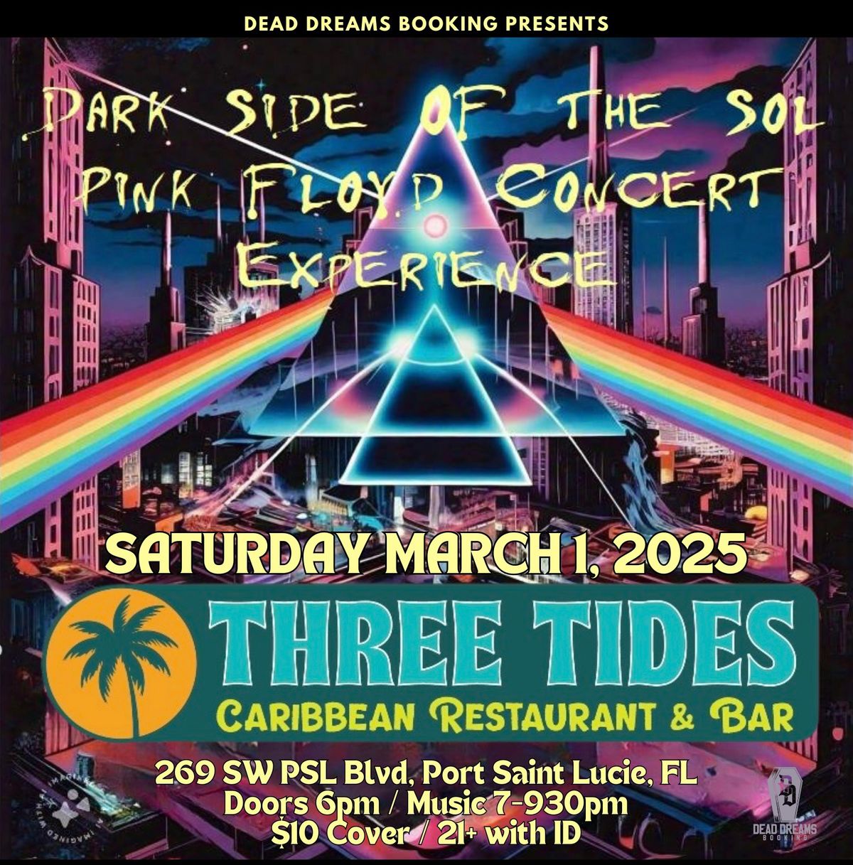 Dark Side Of The Sol Pink Floyd Concert Experience (Port St. Lucie, FL)