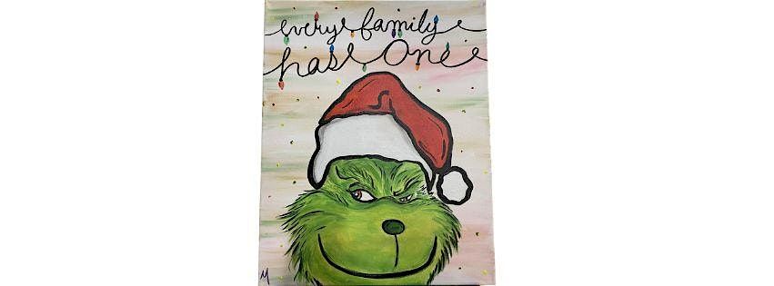 You're Invited to a Grinchy Paint & Sip Night!