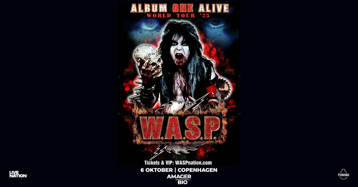 W.A.S.P. - Album One Alive 2025 - Amager Bio