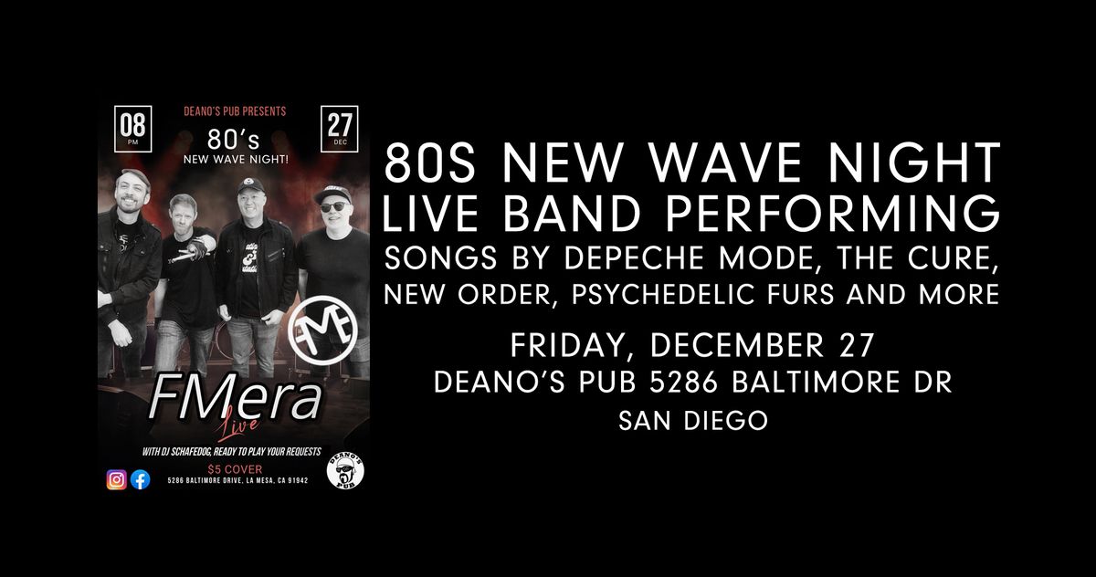 80's New Wave Night!!!