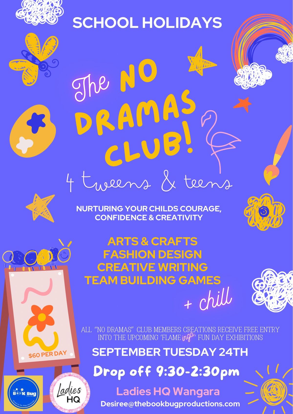 The \u2018NO DRAMAS\u2019 Club for teens & tweens! 