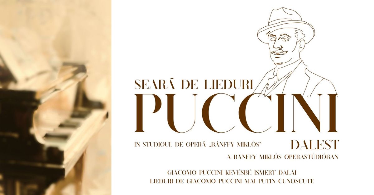 PUCCINI DALEST \/ SEAR\u0102 DE LIEDURI PUCCINI