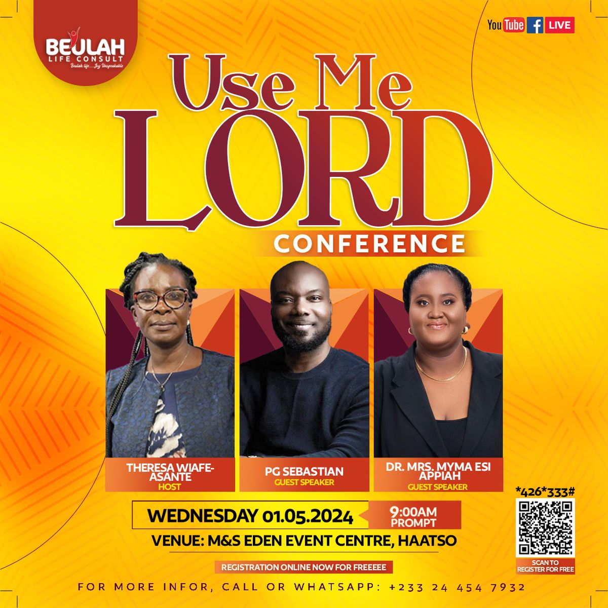 USE ME LORD CONFERENCE