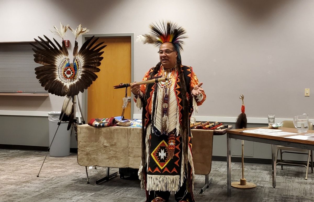 Native American Cultural Presentation by Deitrich Peters