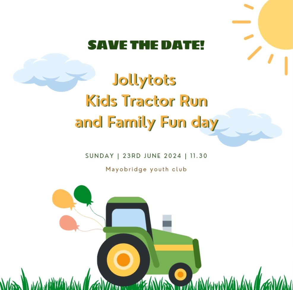 Jollytots kids tractor run and family fun day
