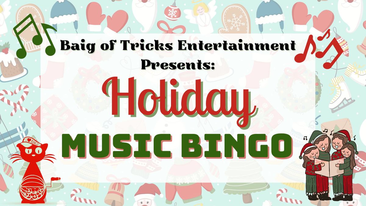 Holiday Music Bingo at Miskatonic Brewing Craft Kitchen (Naperville)