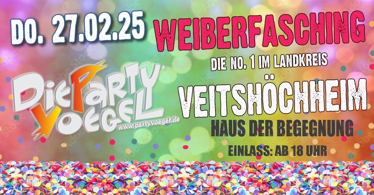 Weiberfasching Veitsh\u00f6chheim, Haus der Begegnung