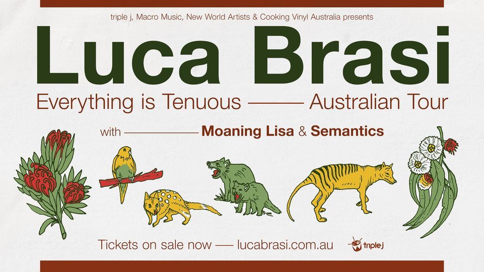 Luca Brasi - Lion Arts Factory, Adelaide - FRI 29 APR