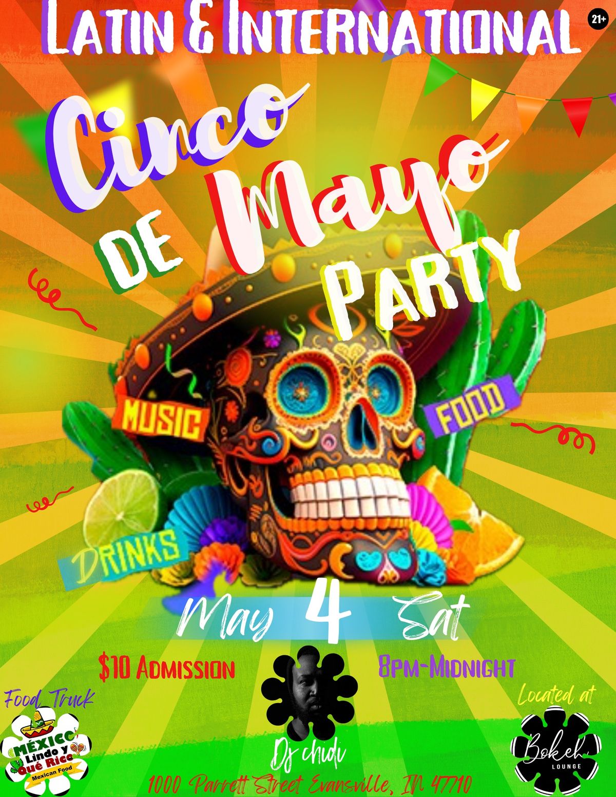 Cinco De Mayo Latin & International Party