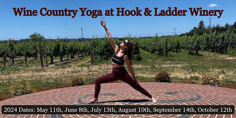 Wine Country Yoga at Hook & Laddery Winery