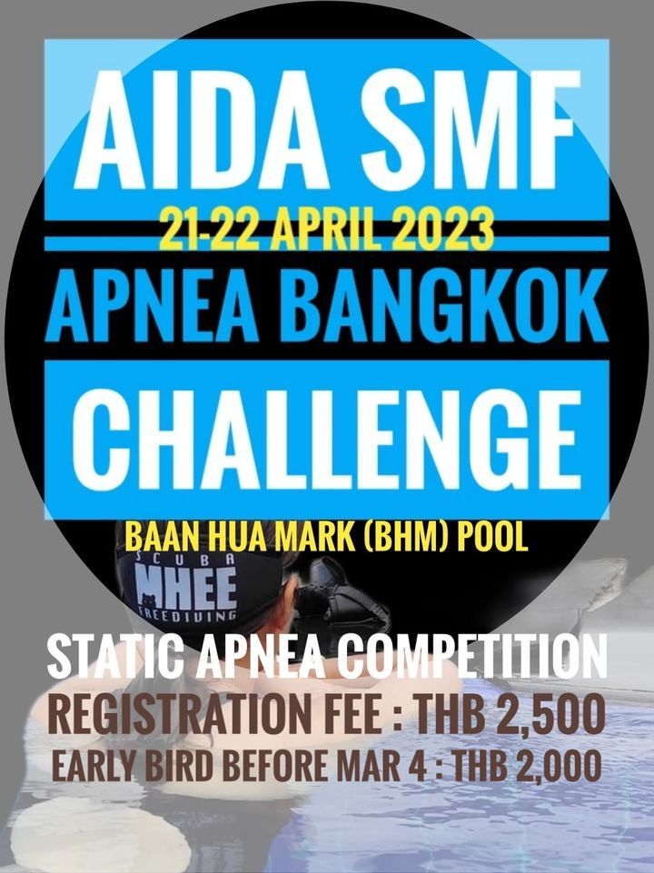 AIDA SMF Apnea Bangkok Challenge 2023