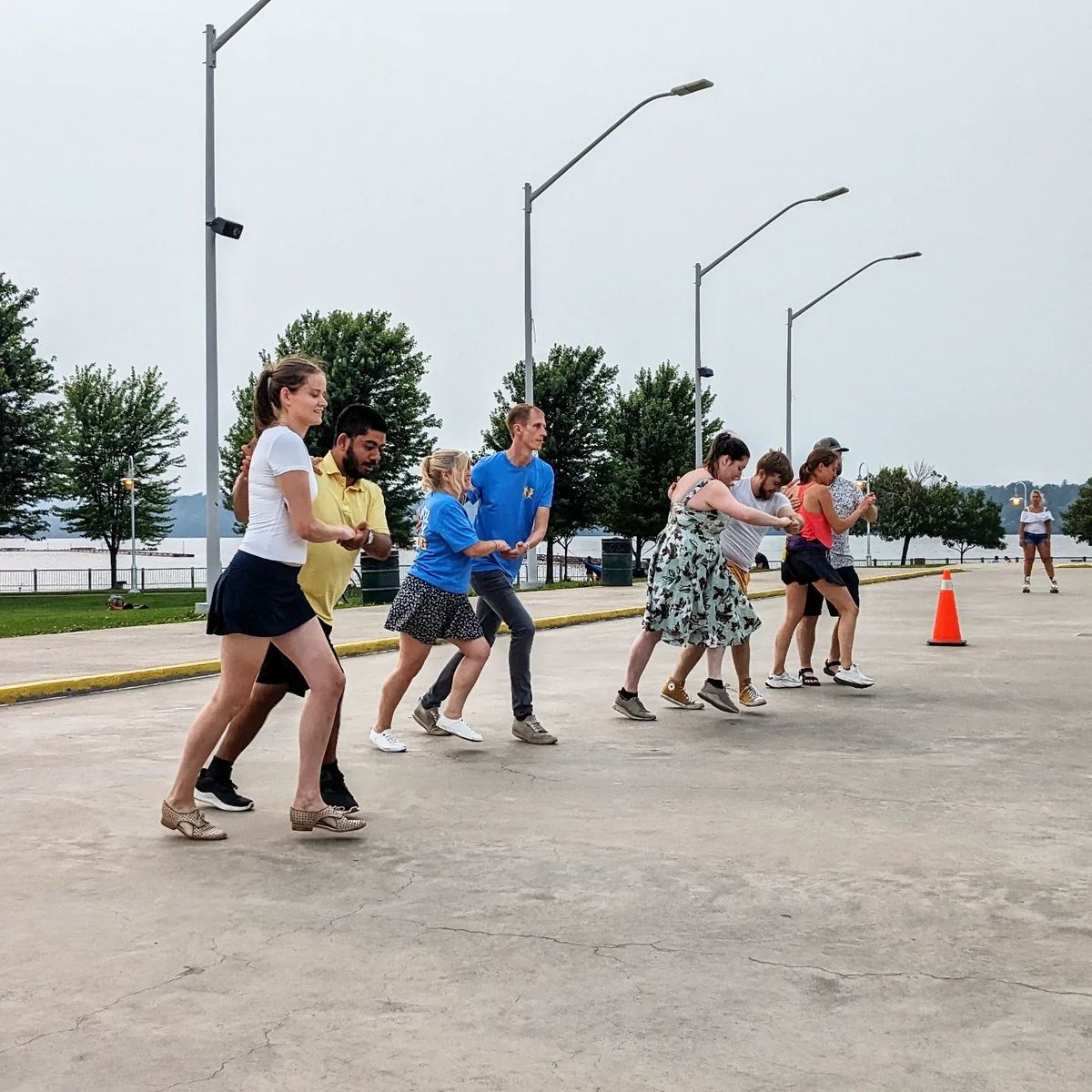 Swing Dancing at Pier 8