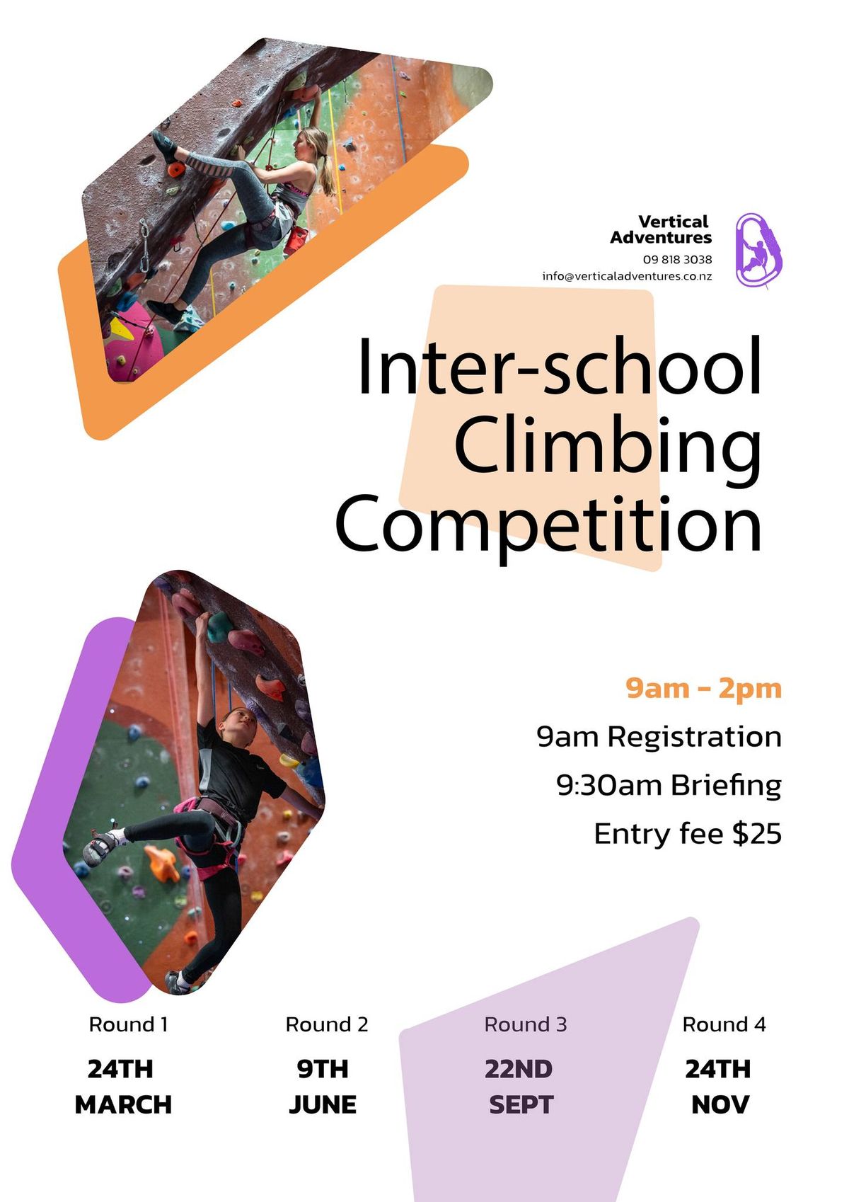 Inter-school Climbing Competition Round 3