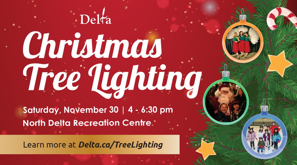 Delta Christmas Tree Lighting