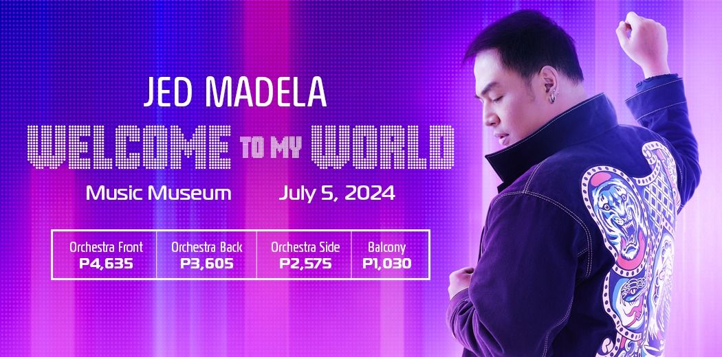 Jed Madela: Welcome To My World