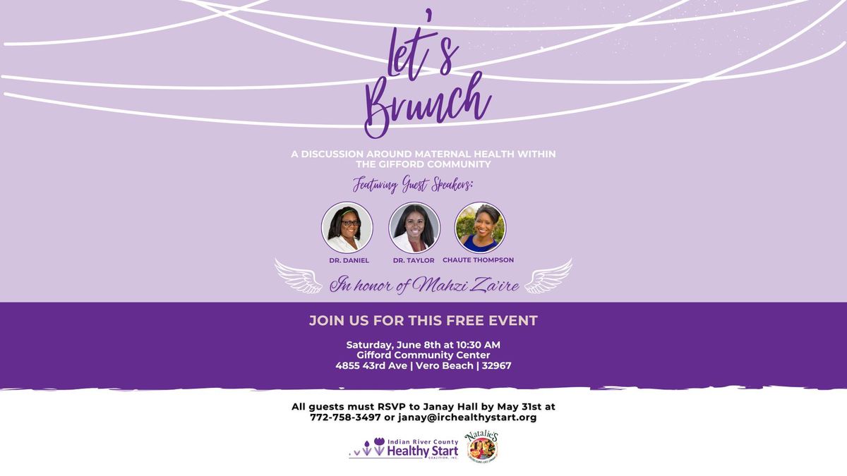 Let's Brunch! A Discussion Around Maternal Health within the Gifford Community