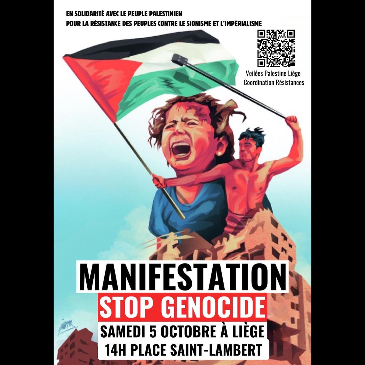 Manifestation STOP GENOCIDE