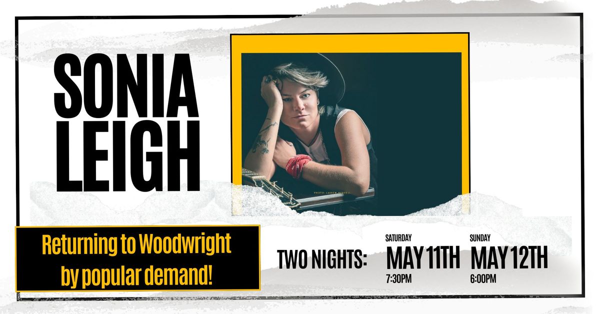 Sonia Leigh Live at Woodwright