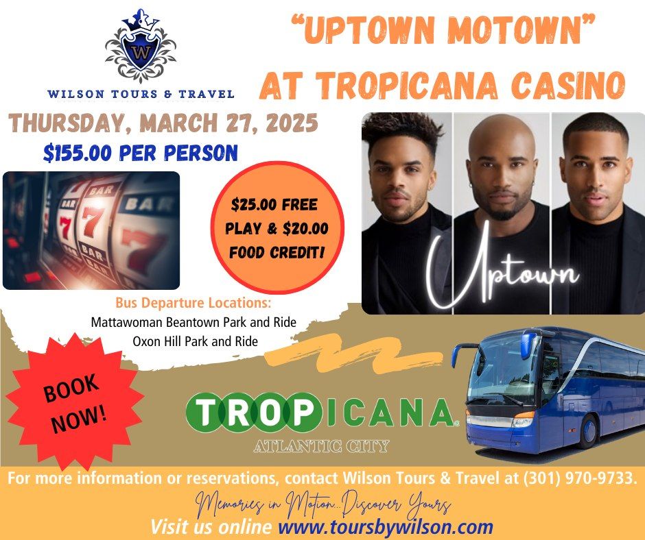 Atlantic City Bus Trip to Tropicana Casino