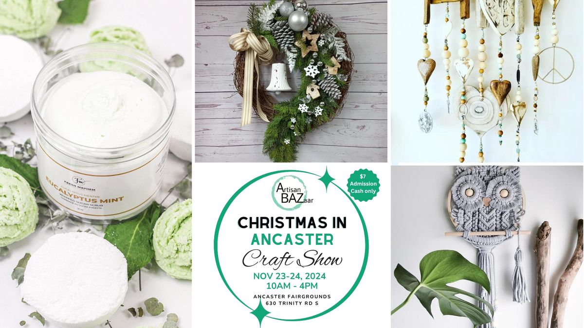 Christmas in Ancaster Craft Show